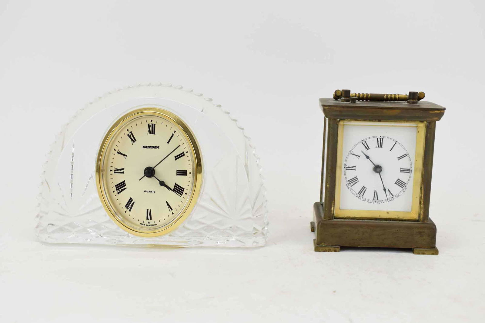 Antique Waterbury Brass Carriage Clock c. 1881 (1 of 9)