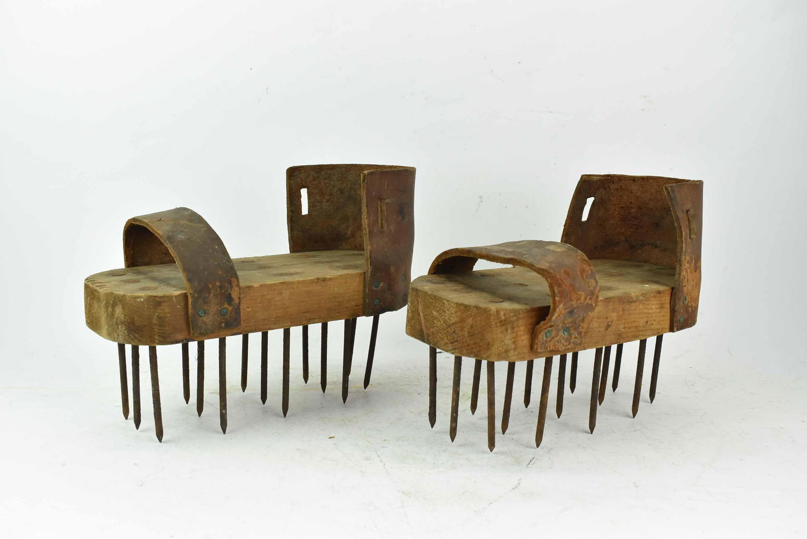 Antique Wooden Soil Aerator Shoes (1 of 6)