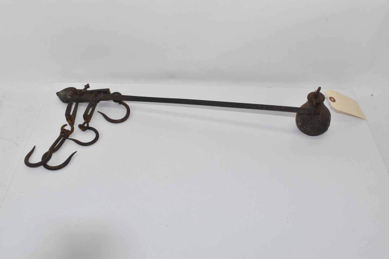 18/19th C Iron Scale with Weight: 23"l
