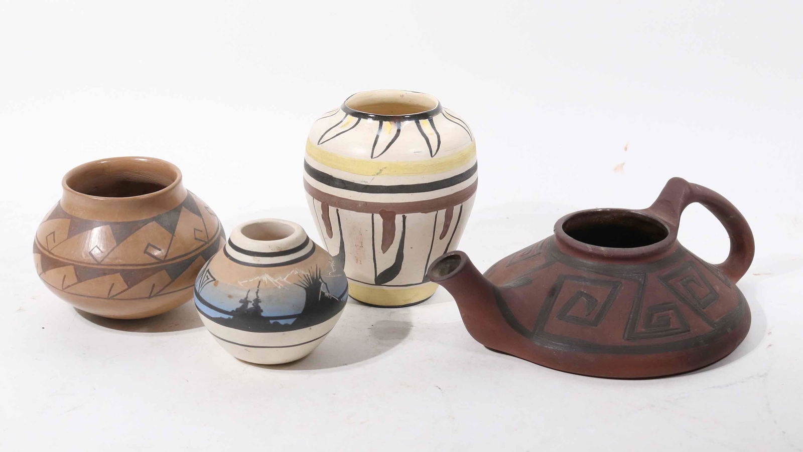 Four Southwestern Pottery Table Articles (1 of 9)