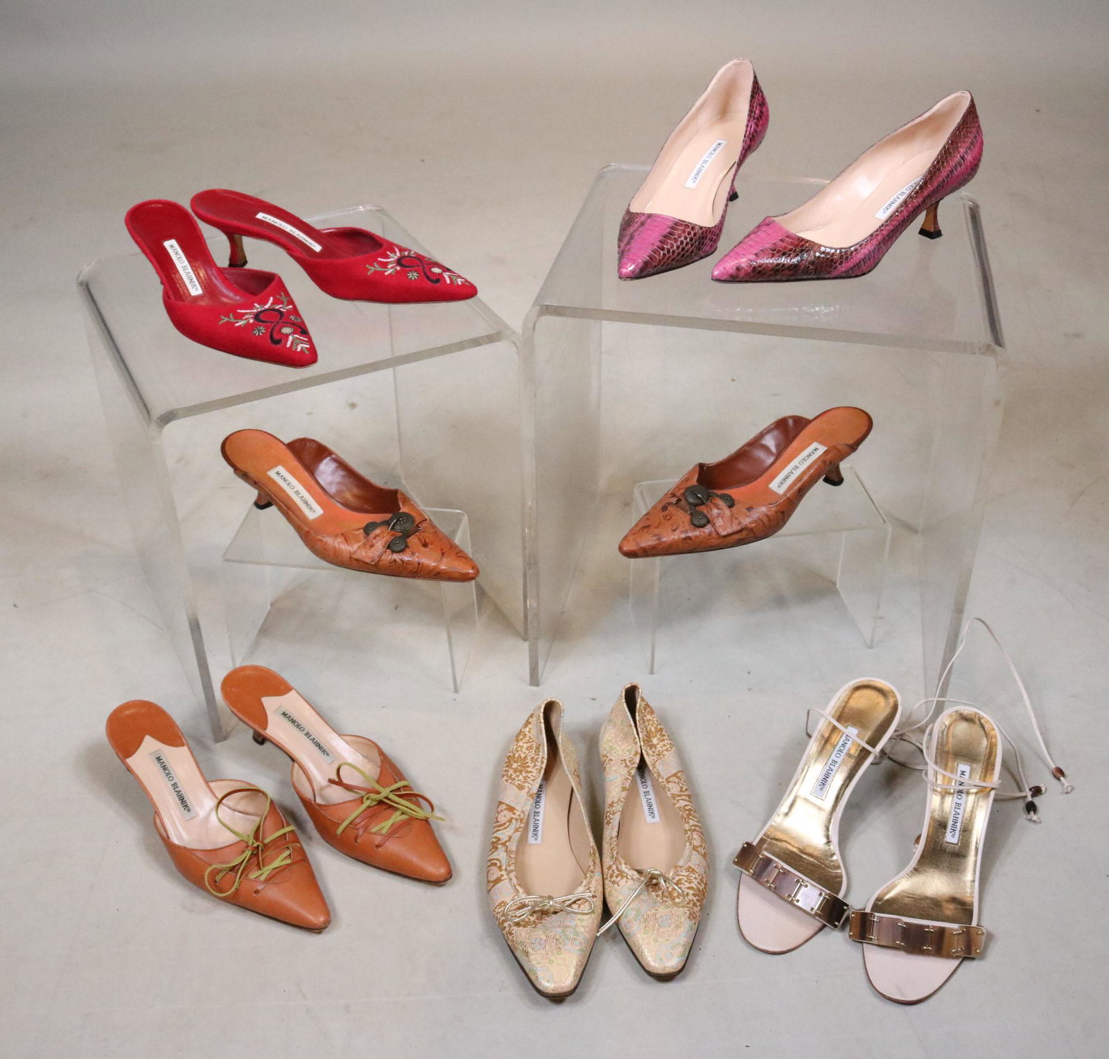 Six Pairs of Manolo Blahnik Shoes (1 of 6)