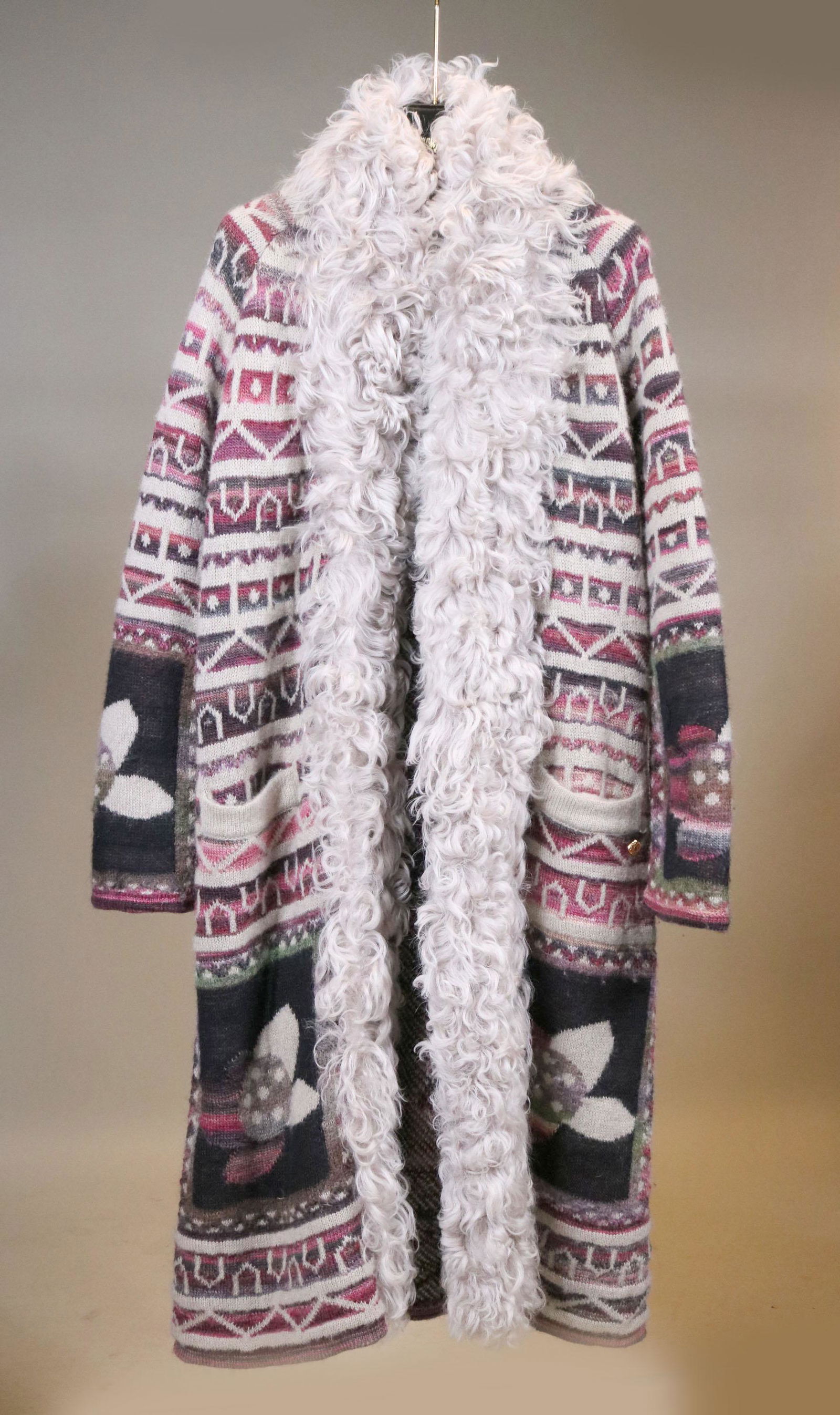 Chanel Mohair and Cashmere Stroller Sweater Coat (1 of 7)