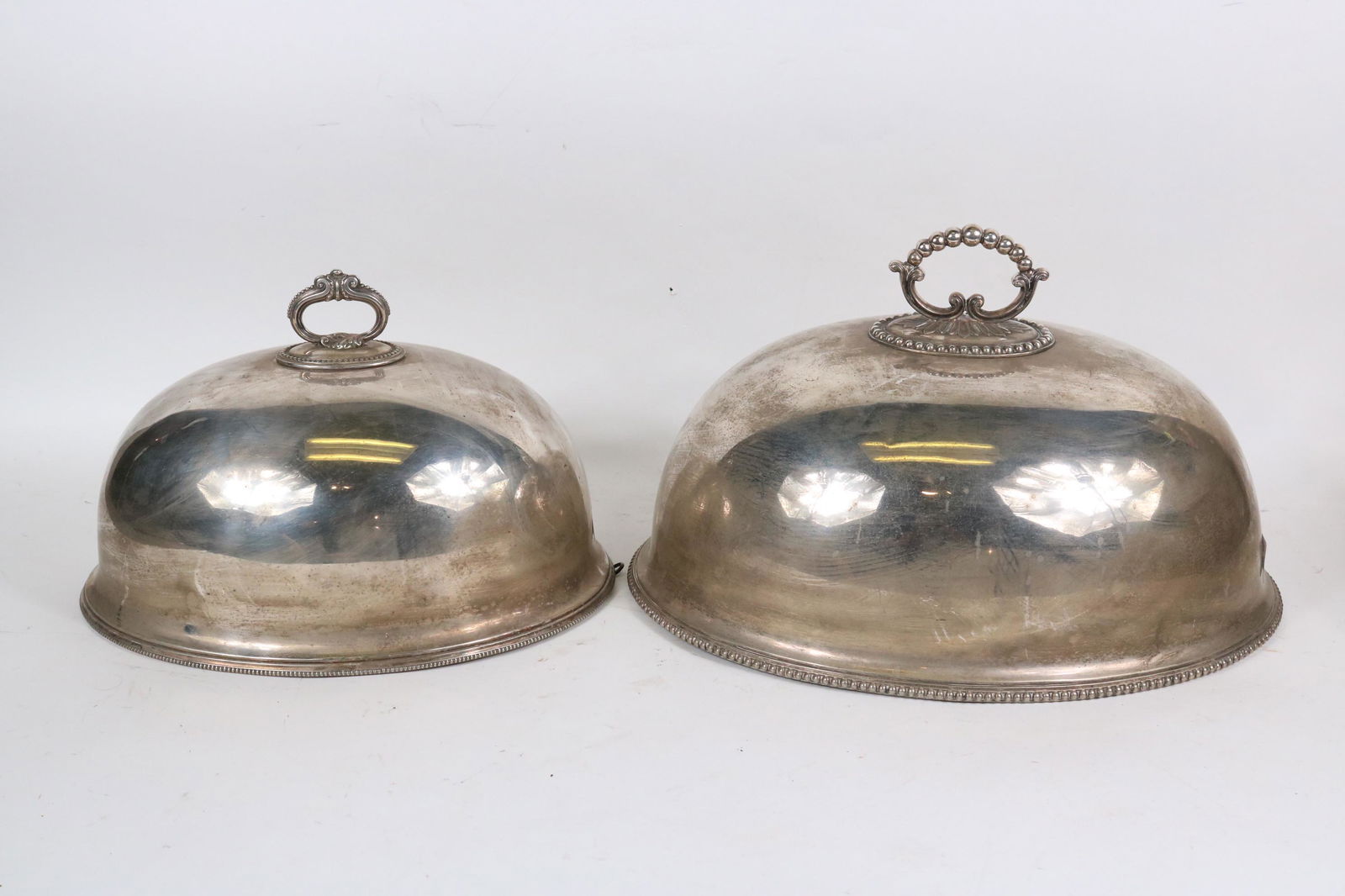 Two English Silver Plated Roaster Domes (1 of 5)