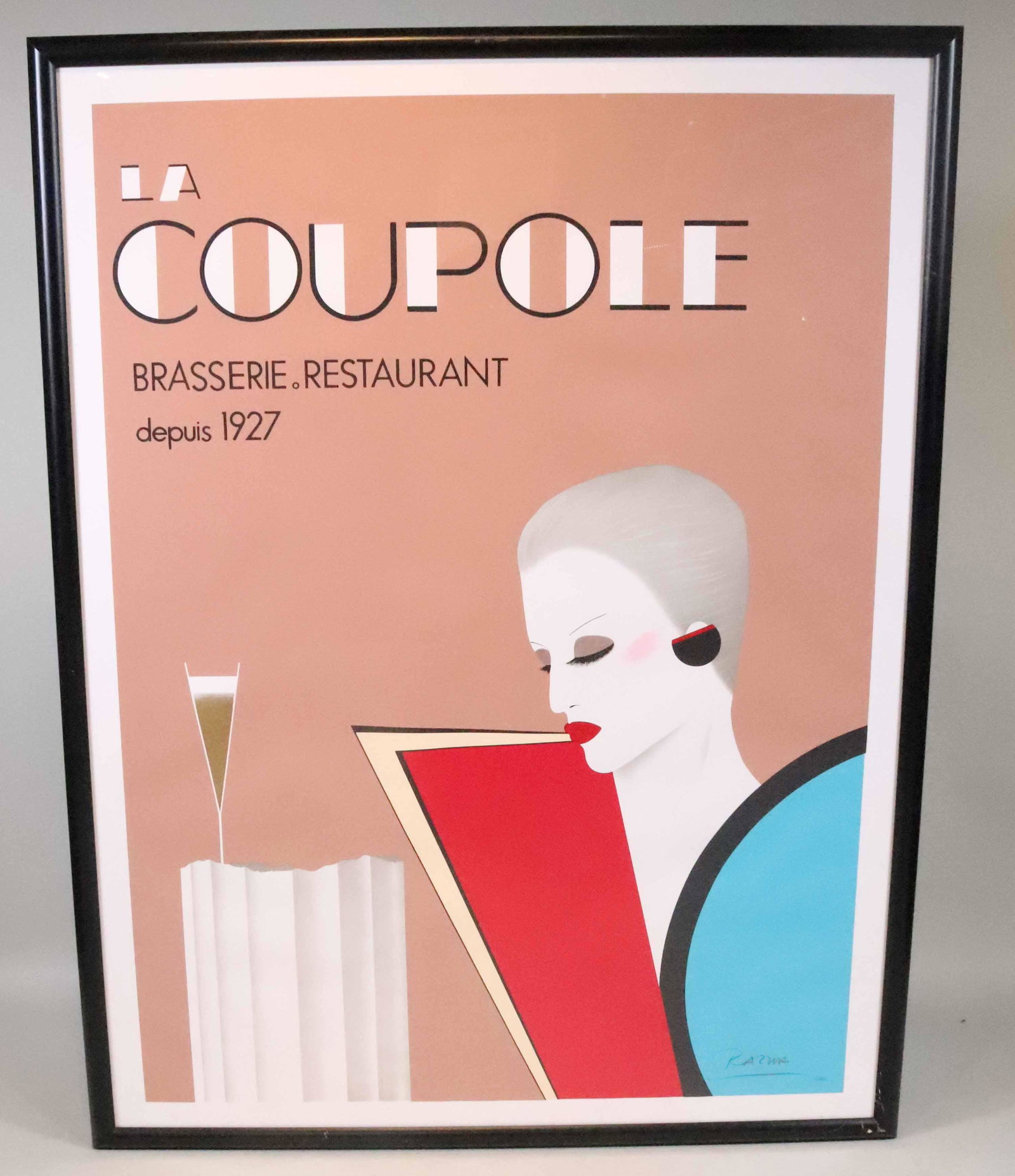 Vintage French Poster, La Coupole (1 of 5)
