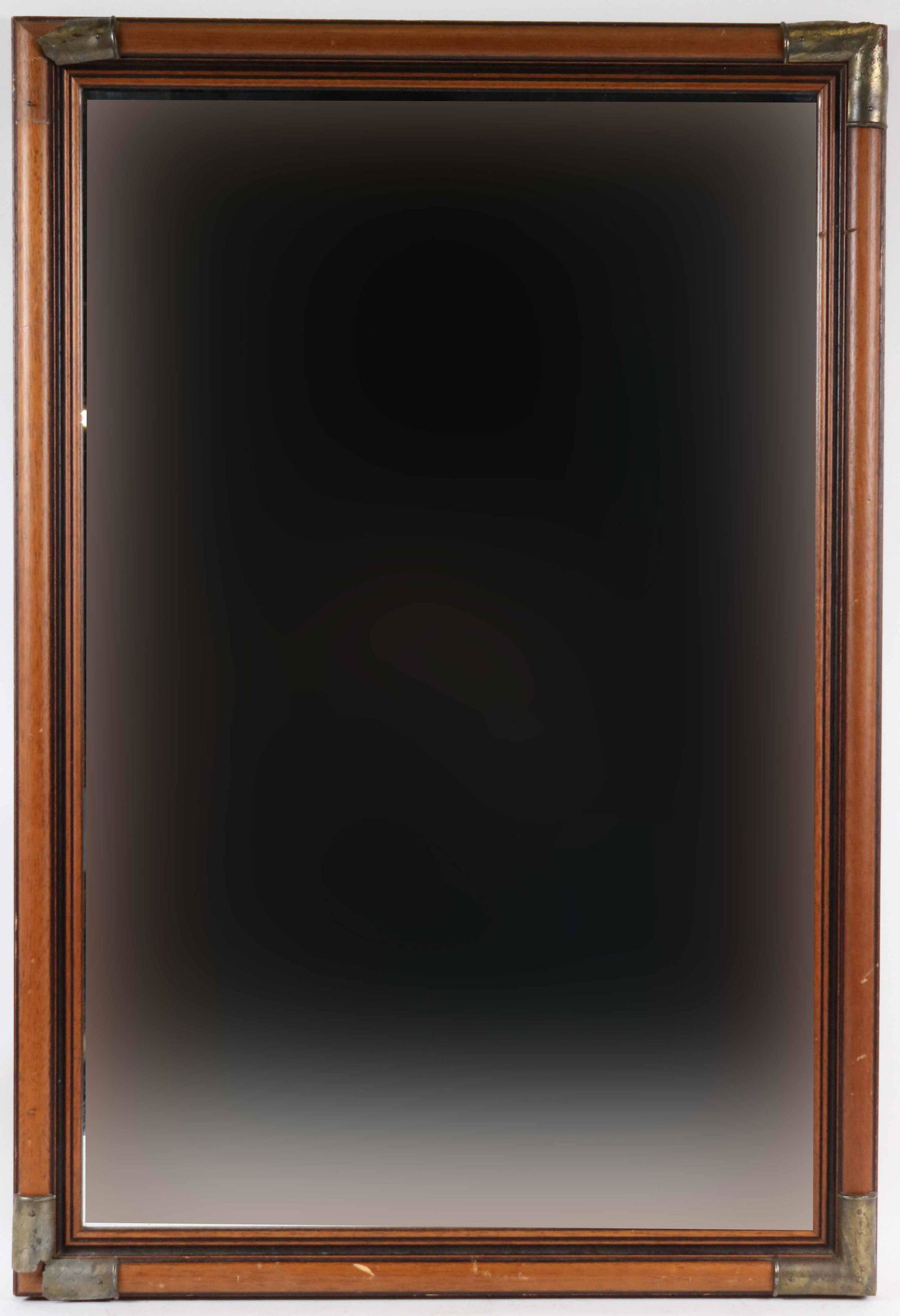 Rectangular Vintage Beveled Mirror (1 of 5)