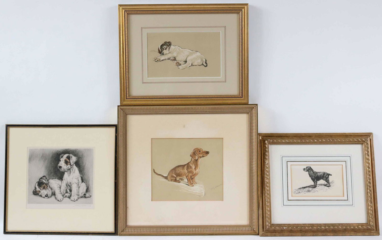 Four Lucy Dawson Prints of Dogs (1 of 5)