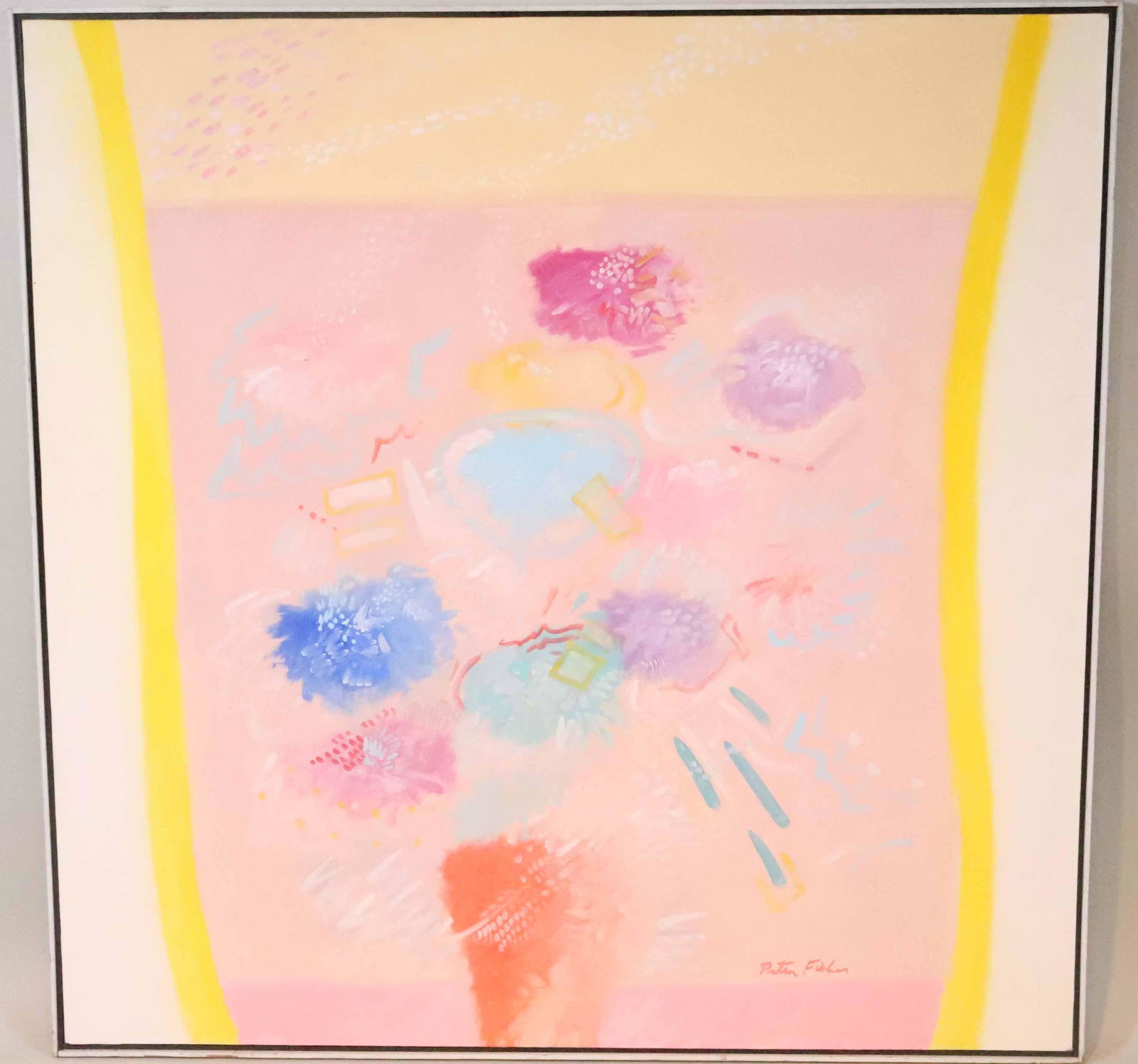 Peter Fisher, Oil on Canvas, "Windy Day II" (1 of 8)