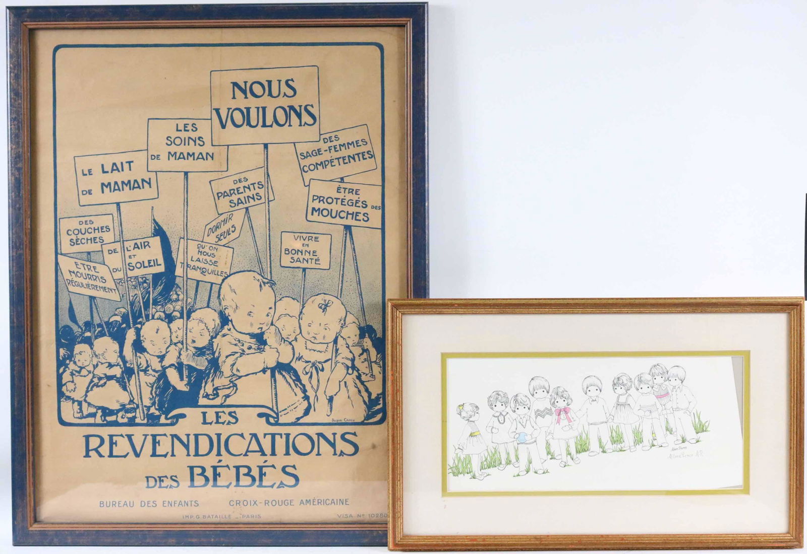 Print, Les Revindications des Bebes (1 of 7)