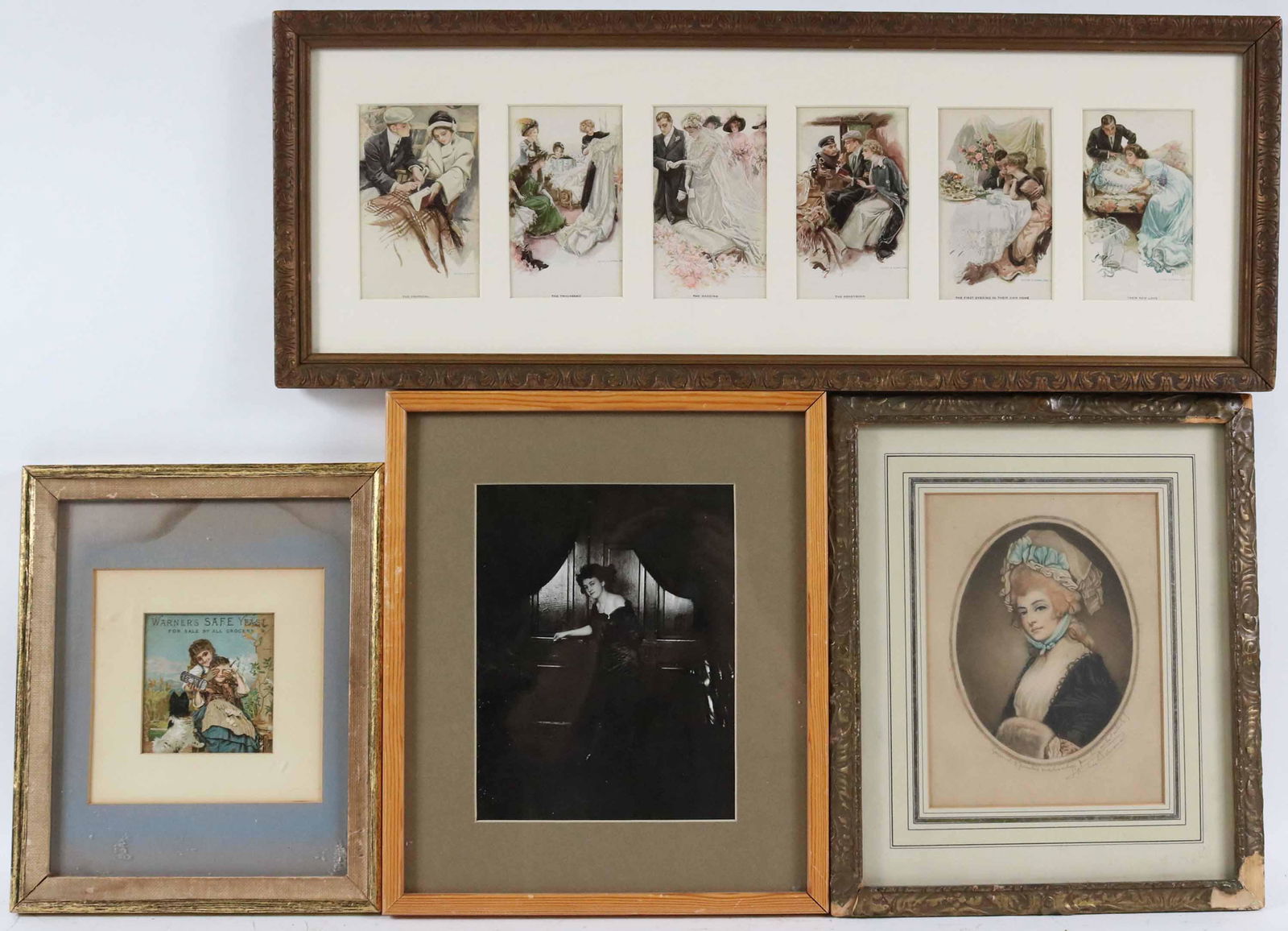 Four Works of Art, Portraits of Women (1 of 6)