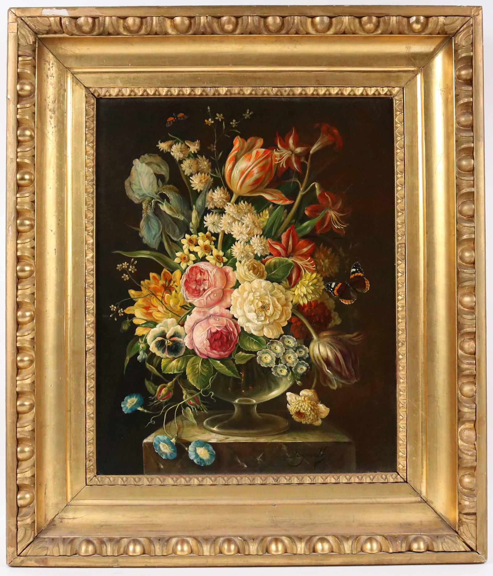 Eric Josef Dogarth Oil on Board Floral Still Life (1 of 7)