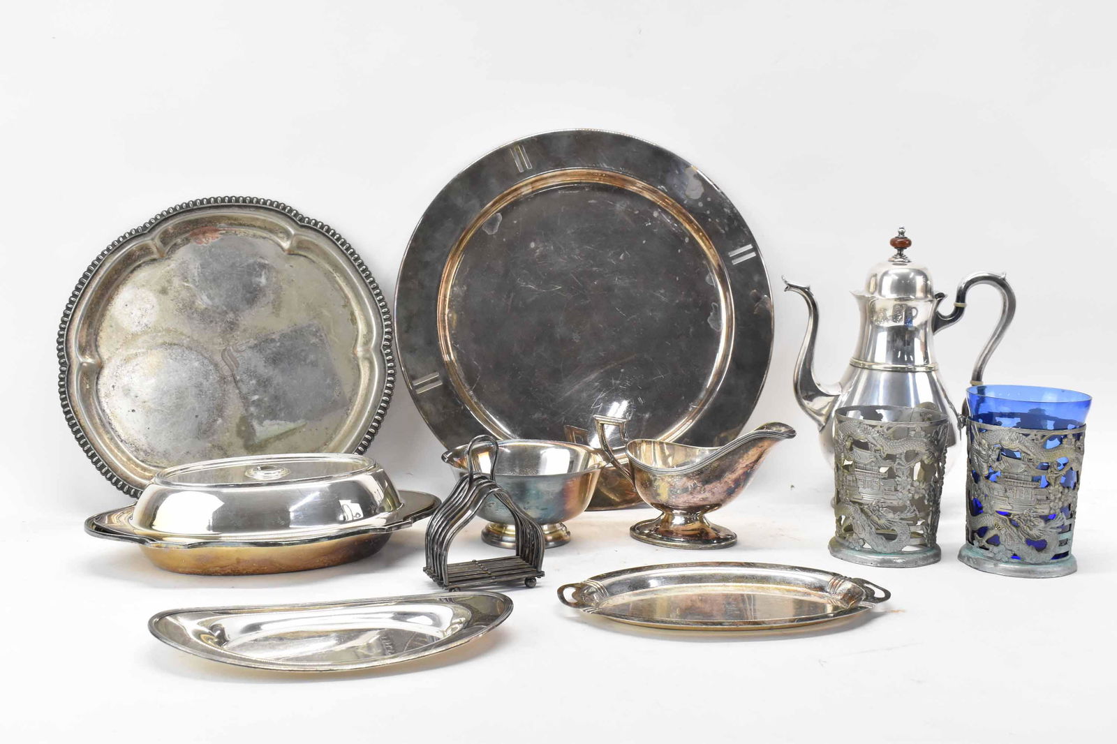 Richard Meier for Swid Powell Silverplate Tray (1 of 6)