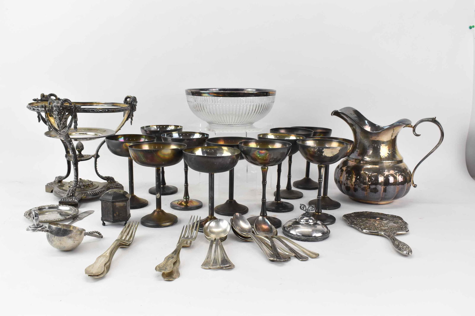 Group of Silverplate Table Articles (1 of 9)