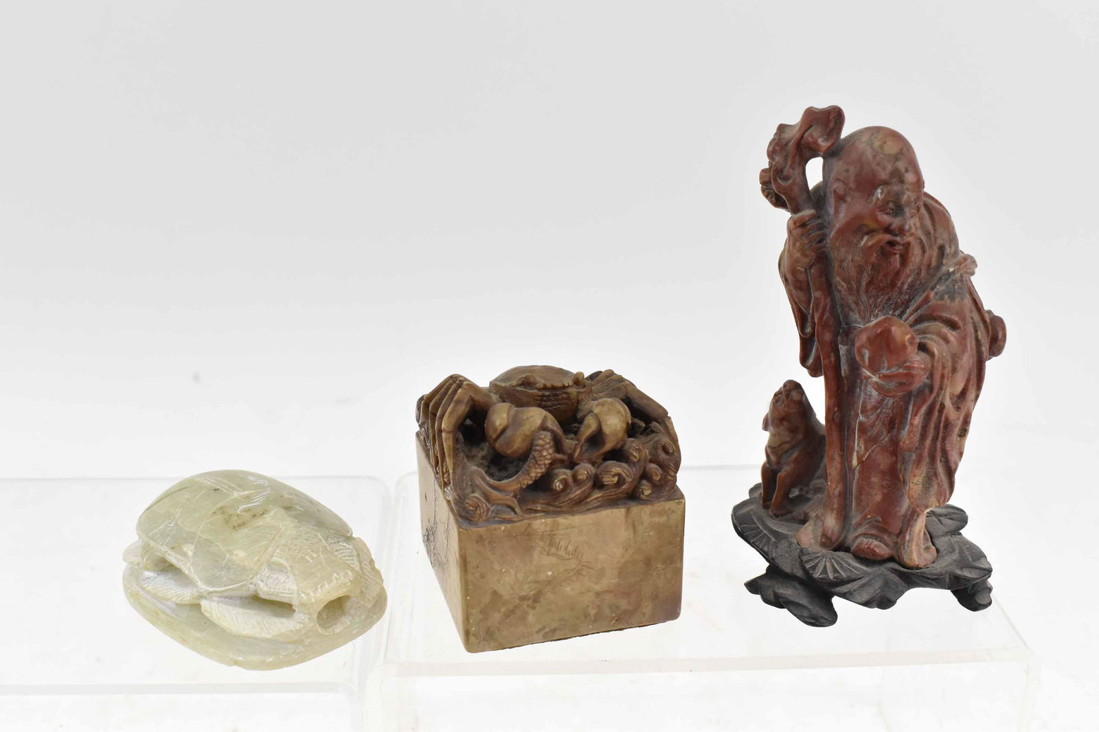 Group of Hand-Carved Soapstone Figures (1 of 9)