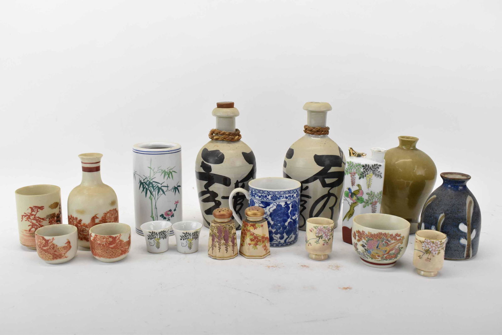 Group of Assorted Asian Porcelain and Pottery (1 of 9)