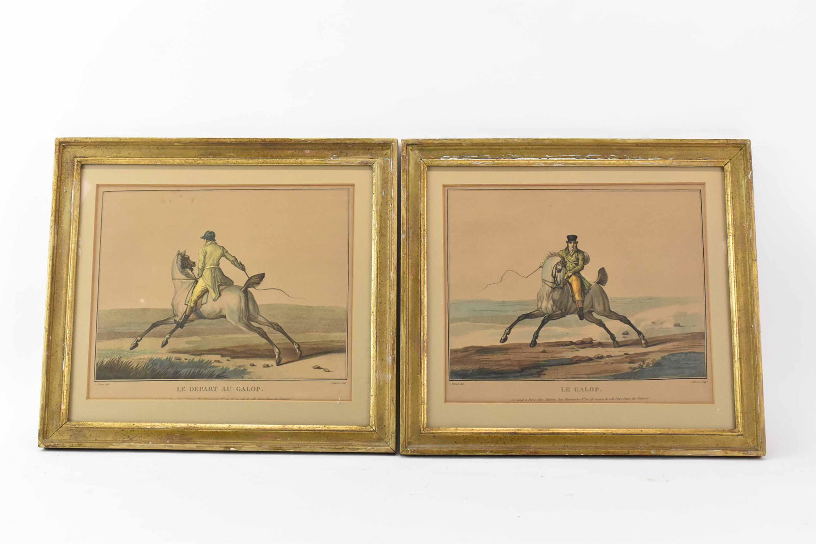 Two J. Darcis French Equestrian Prints (1 of 9)