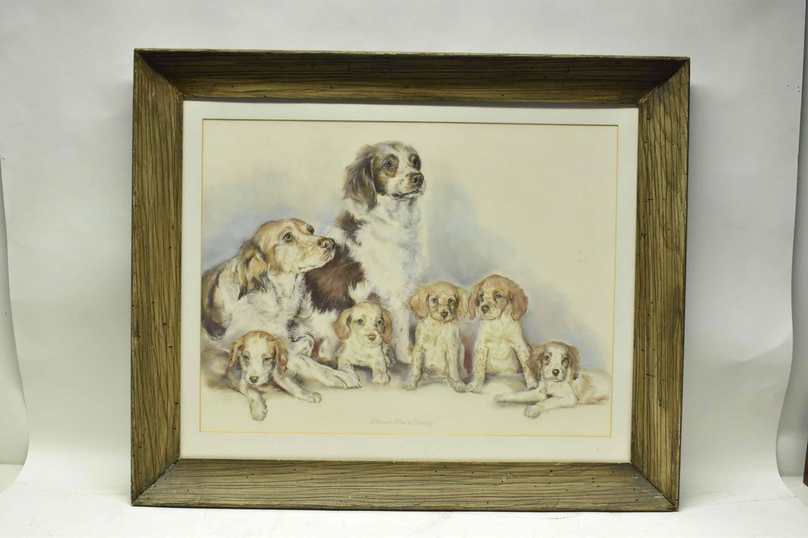 Mixed Media Portrait of Dogs (1 of 4)