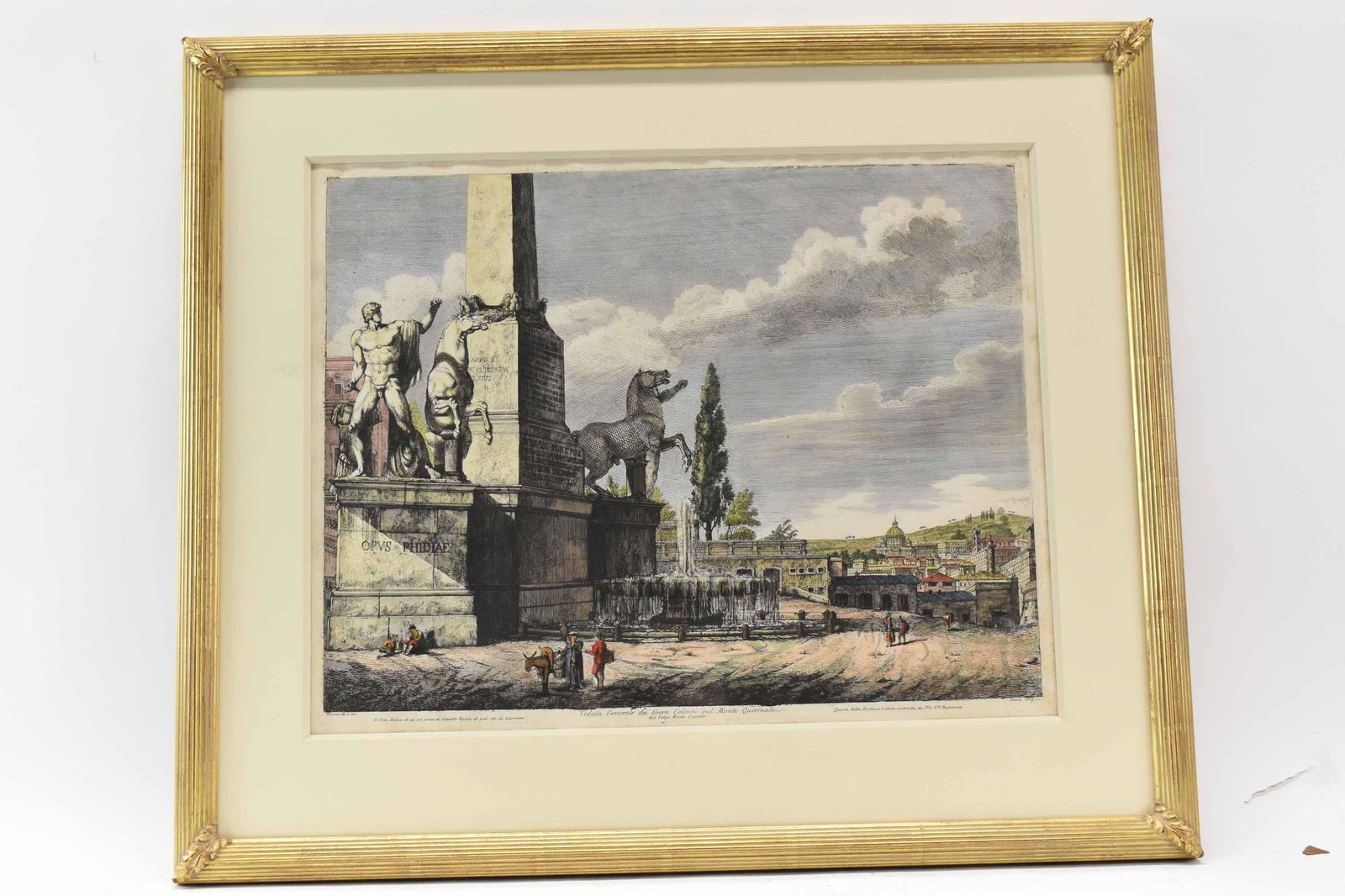 Hand Colored Rossini Engraving (1 of 6)