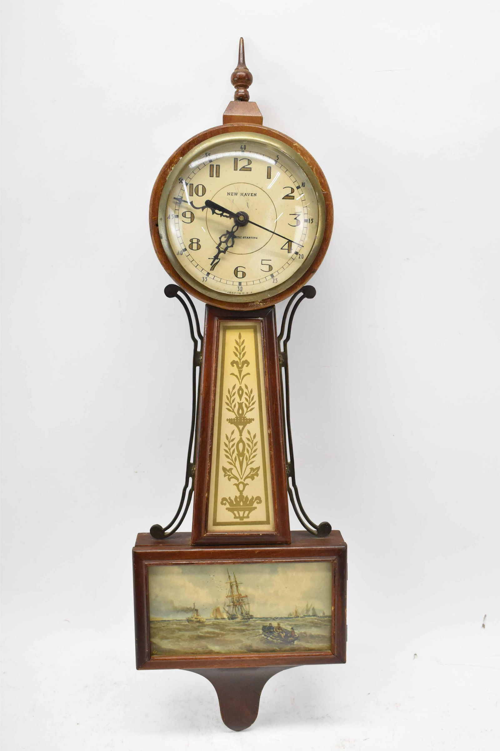 New Haven Banjo Wall Clock (1 of 5)