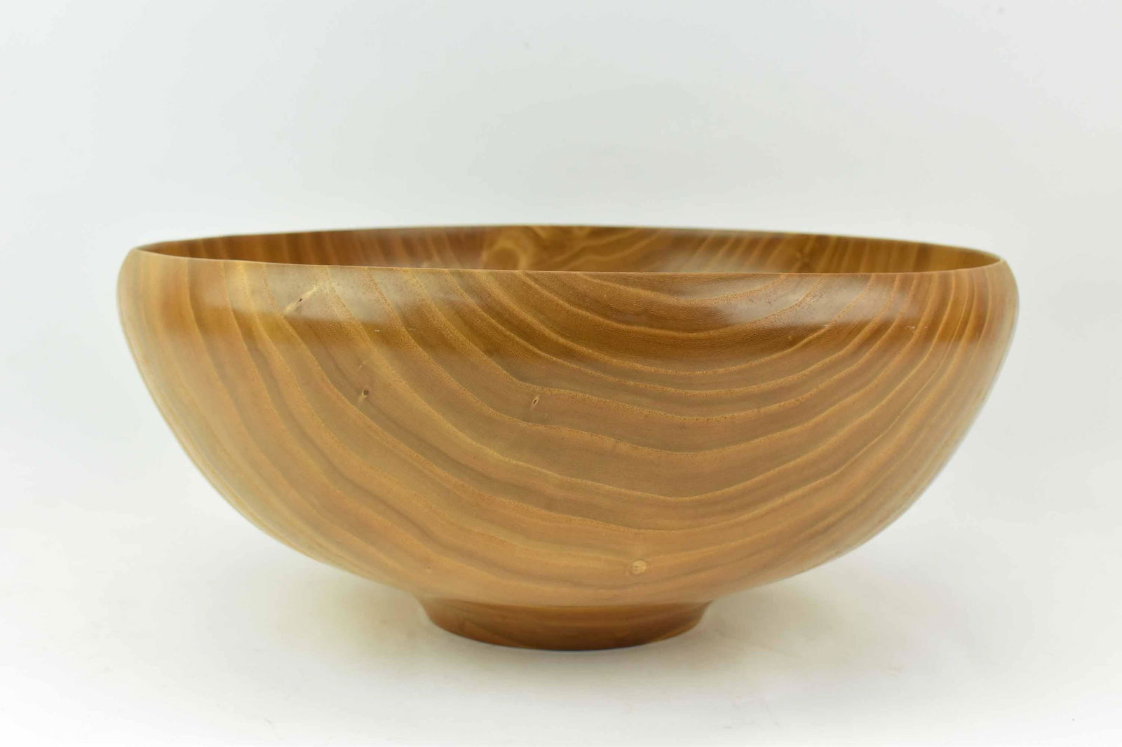 Large Elm Wood Hand Turned Bowl (1 of 7)