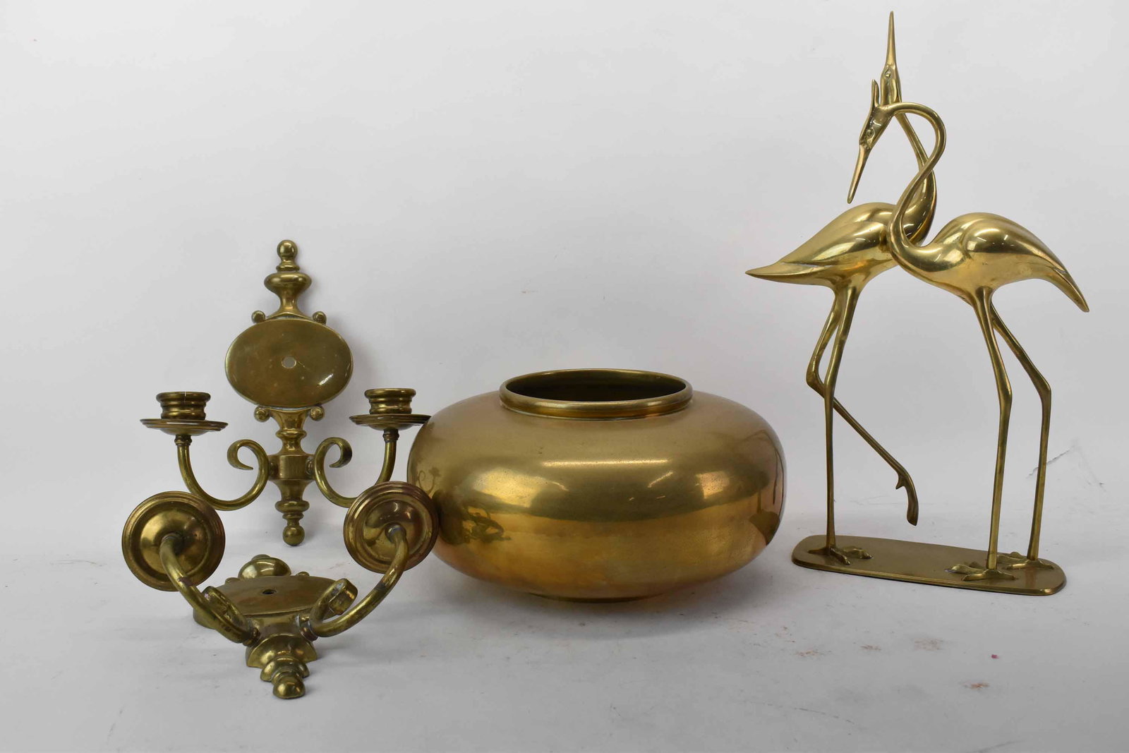 Group of Brass Table Articles (1 of 7)