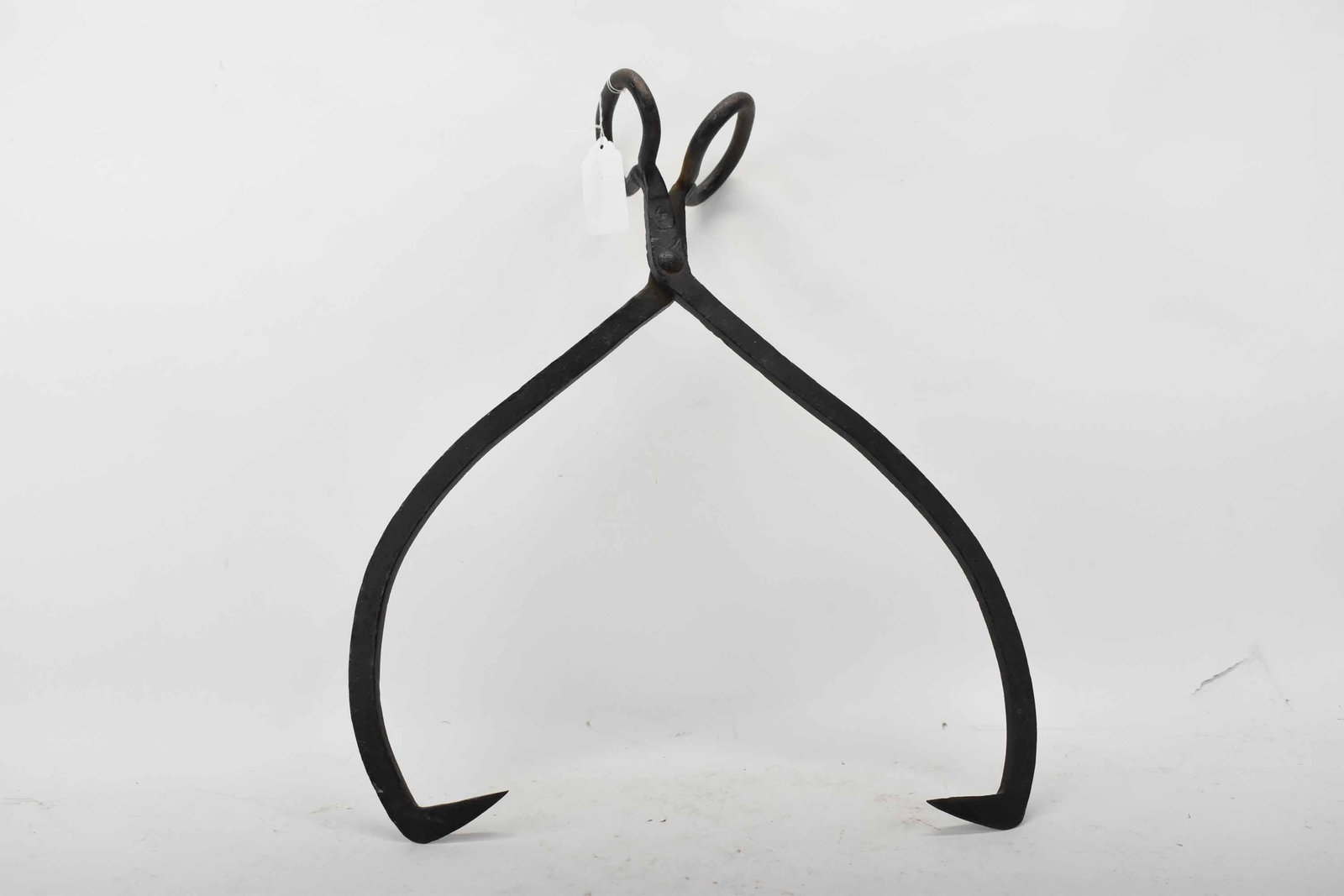 Pair of Wrought Iron Ice Tongs (1 of 6)