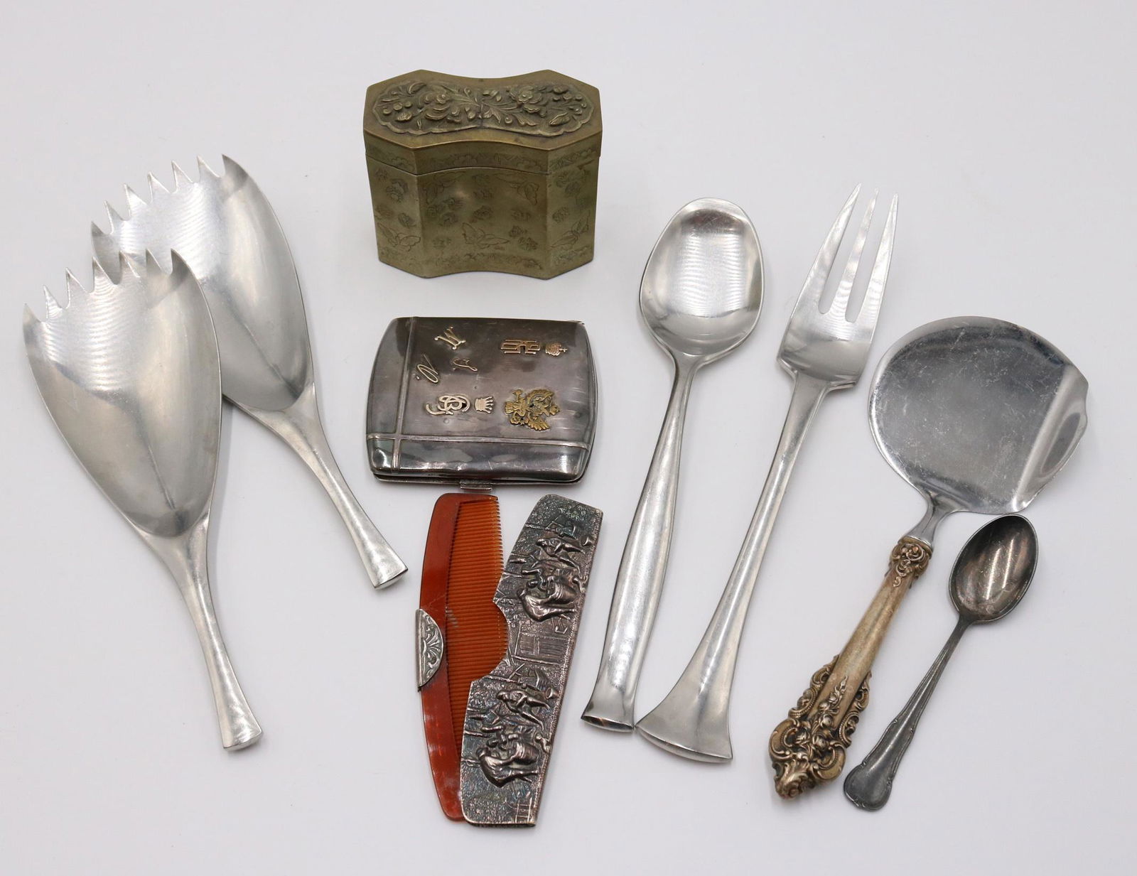 Sterling Silver Commentative Cigarette Case (1 of 8)