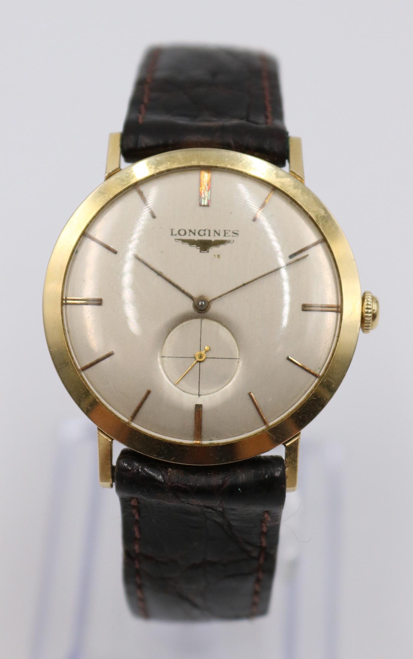Vintage Longines 14K Men's Dress Watch (1 of 4)
