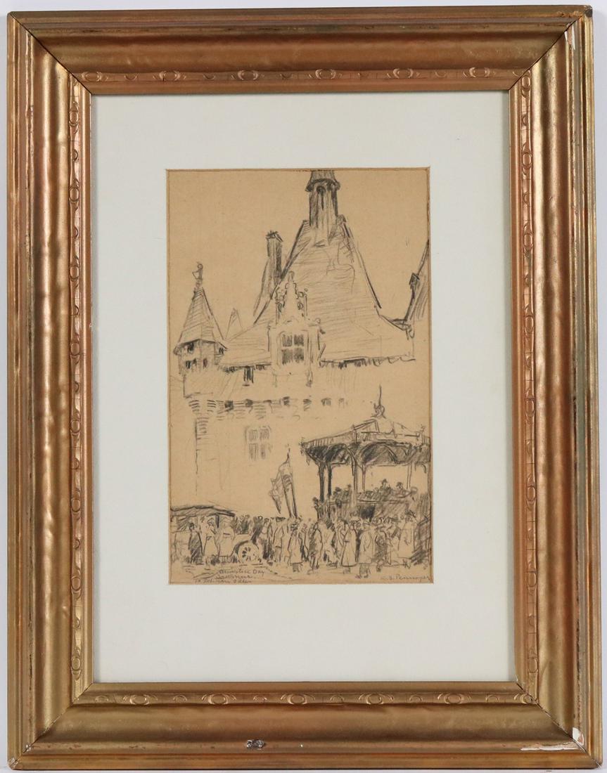 Albert Pennoyer, Pencil, Armistice Day (1 of 8)