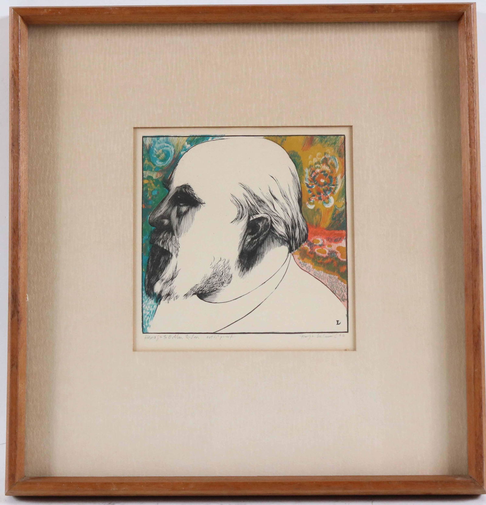 George Lockwood, Lithograph, "Roden" (1 of 4)