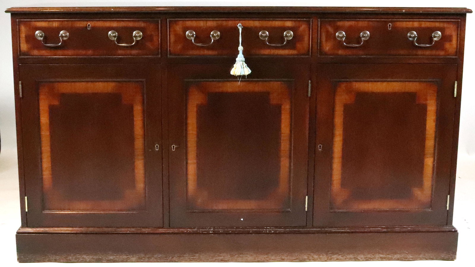 Trosby Furniture Inlaid Mahogany Side Cabinet (1 of 10)