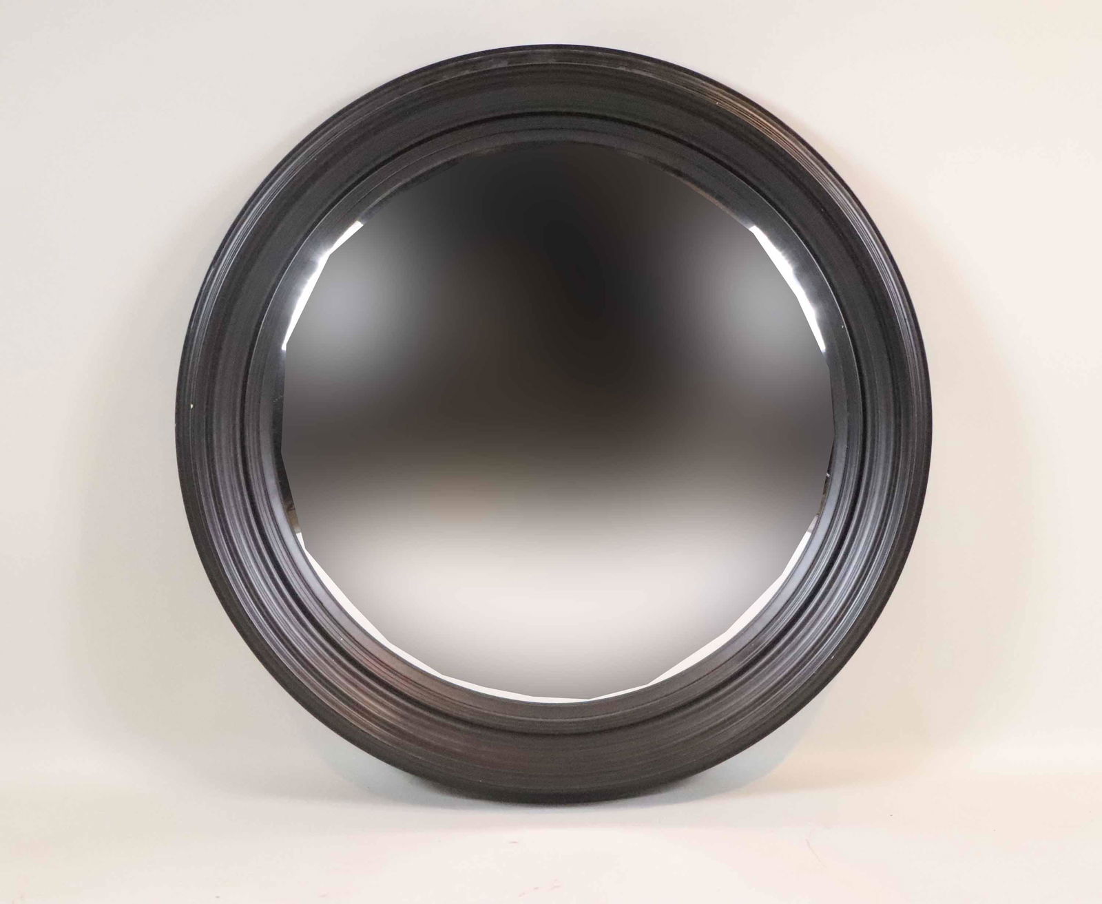 Modern Black Grain Convex Mirror by Bizari (1 of 7)