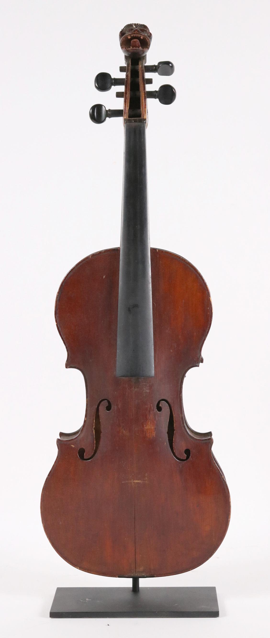 German Lion Headed Violin (1 of 6)