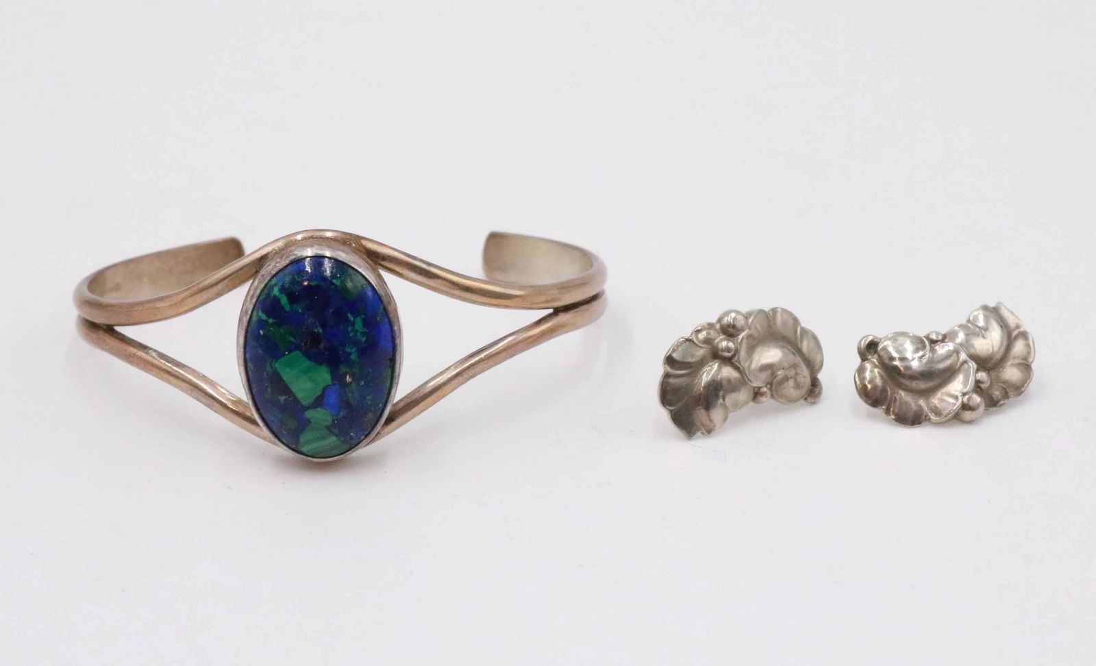 Pair of Georg Jensen Sterling Silver Earrings (1 of 7)