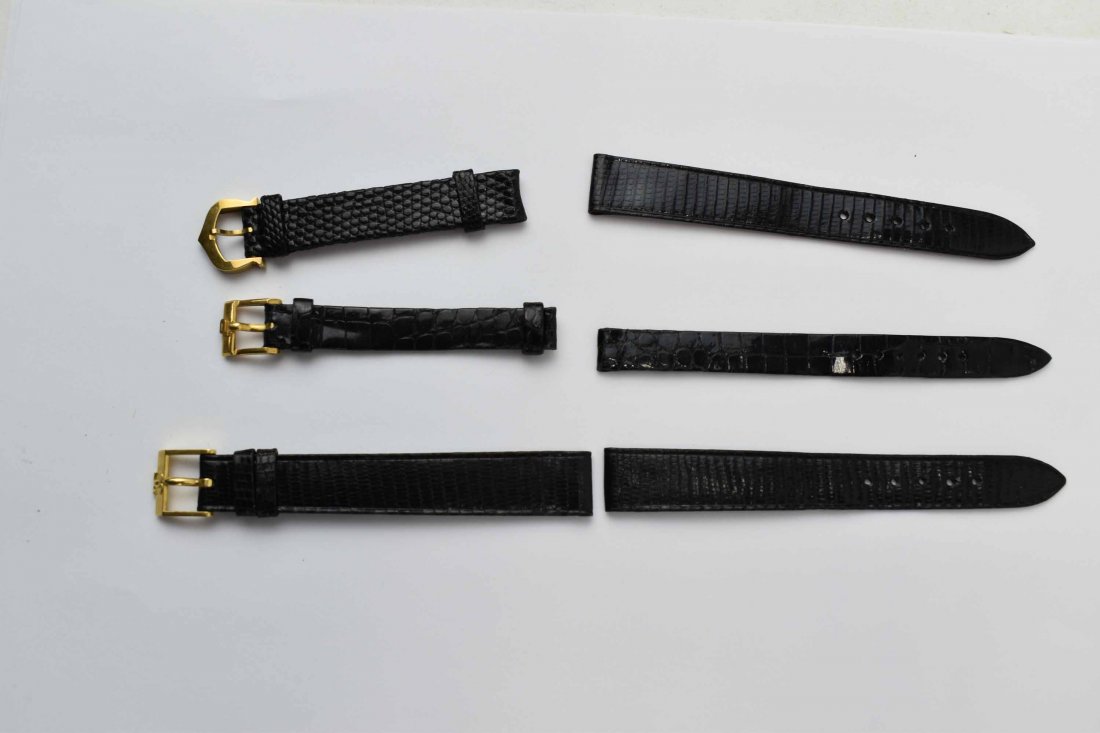 1 Cartier Lizard Watch Band Strap 18K Buckle (1 of 10)