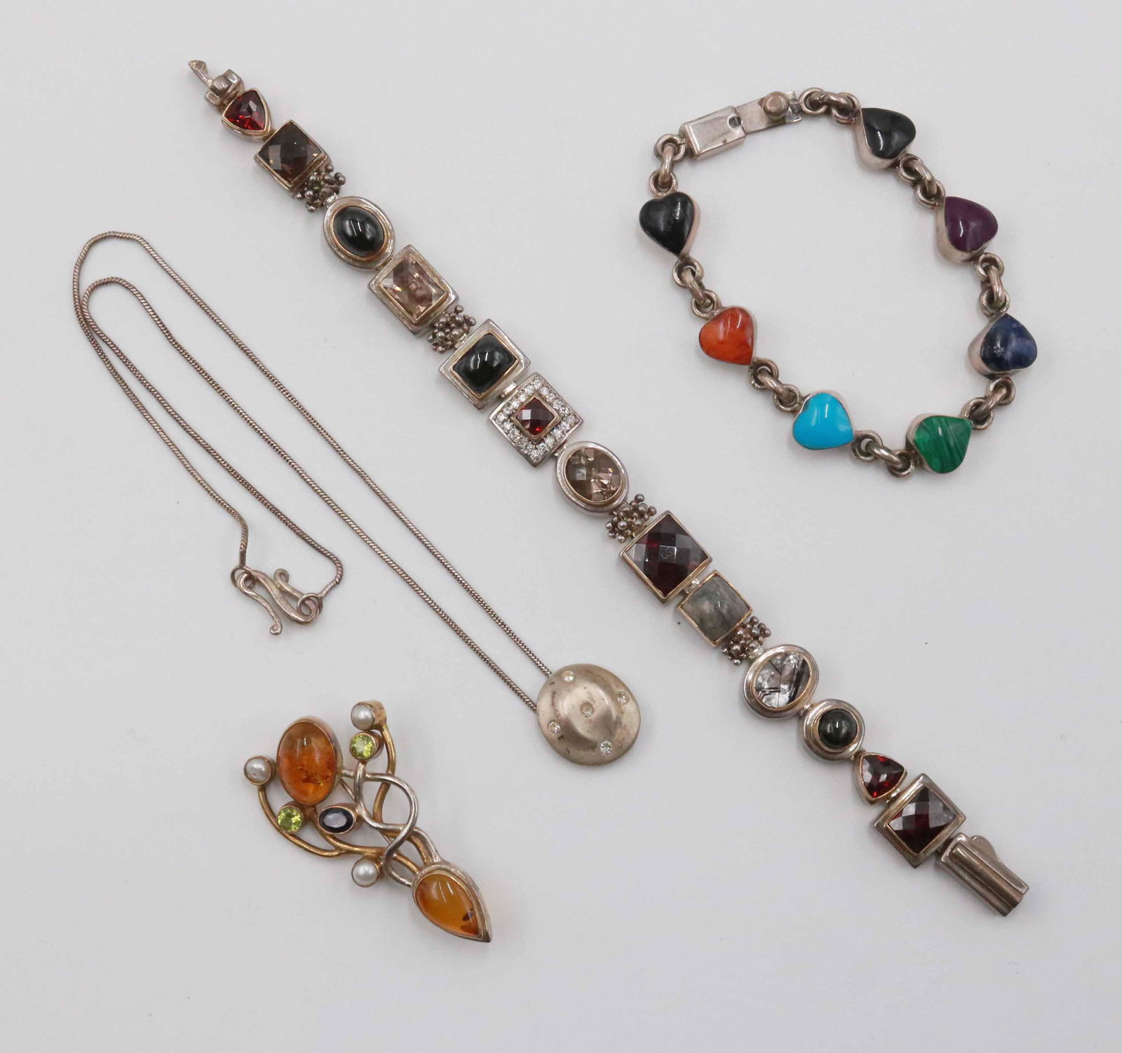 Silver Plated Brooch (1 of 7)