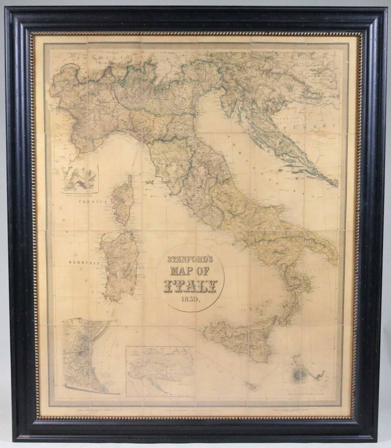 Stanford's Map of Italy (1 of 5)