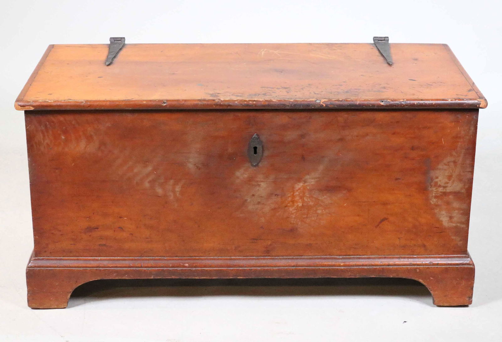 Stained Pine Blanket Chest (1 of 5)