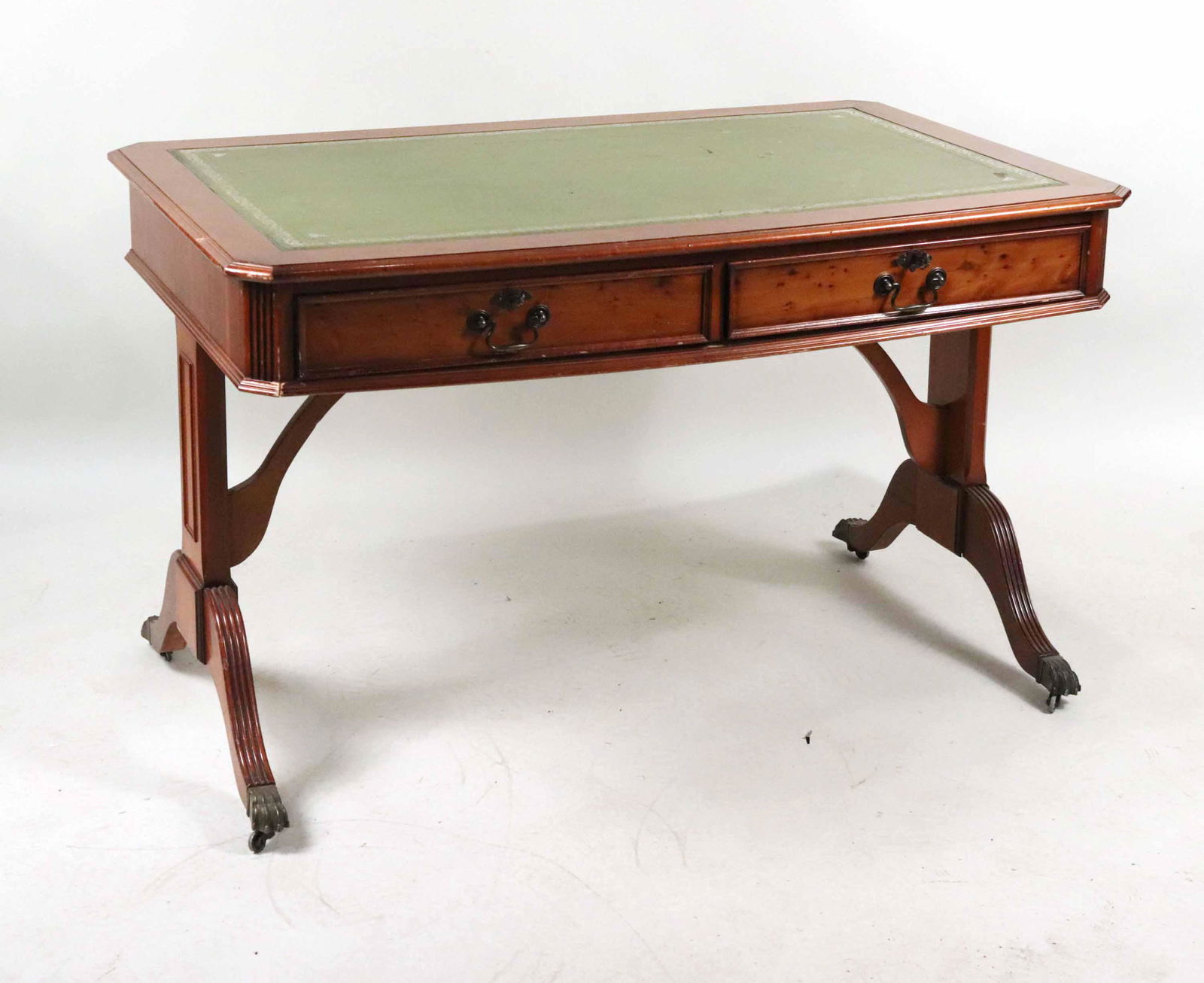 Regency Style Cherrywood Writing Desk (1 of 9)