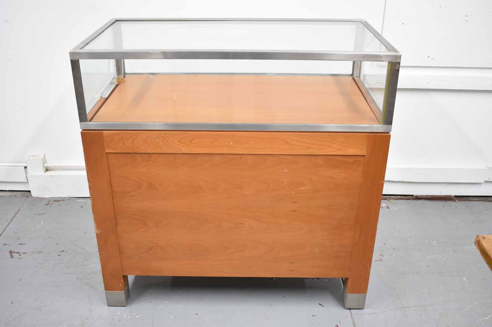 Maple and Glass Top Display Case (1 of 8)
