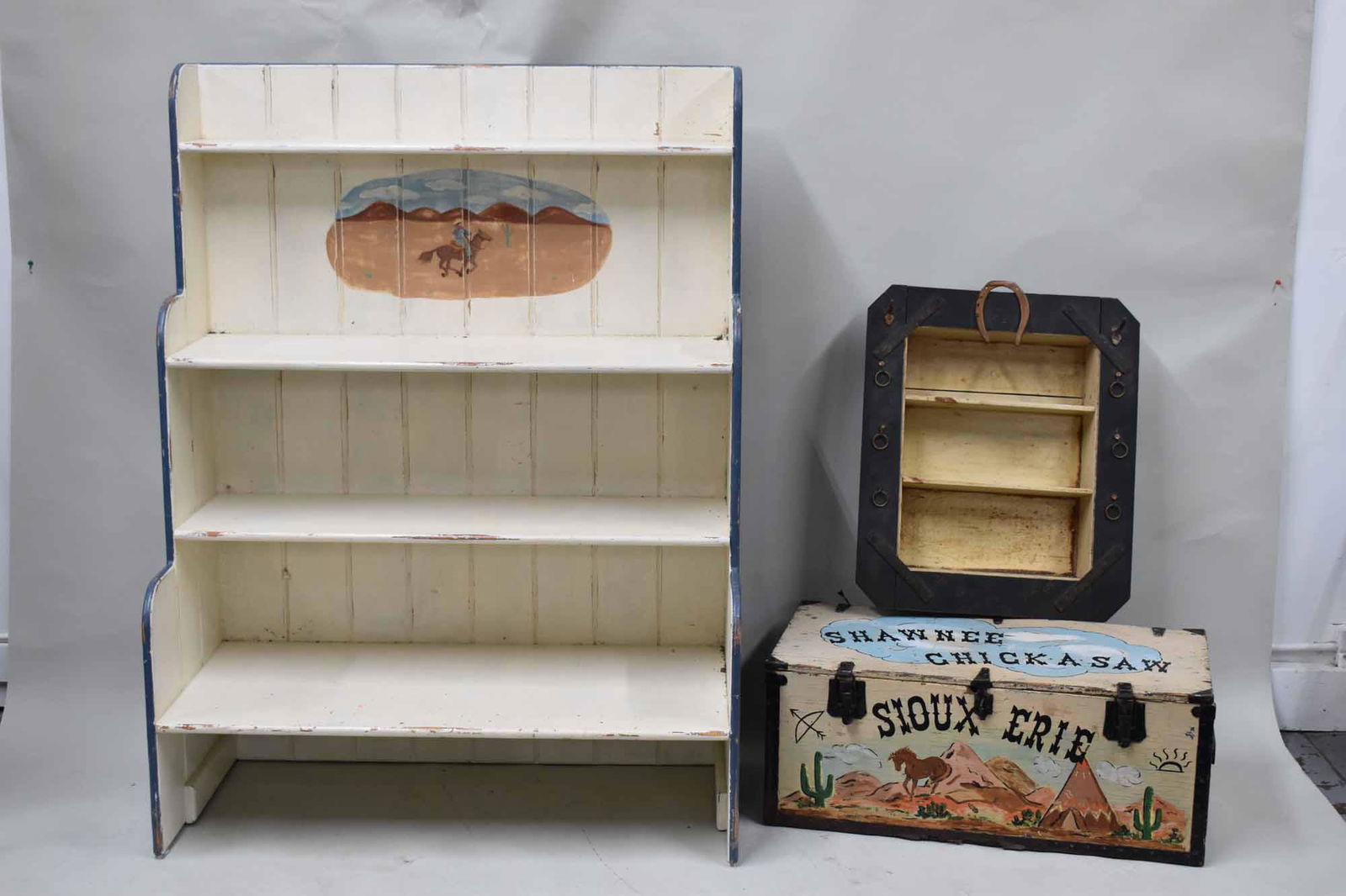 Three Cowboy-Themed Pieces of Furniture (1 of 7)
