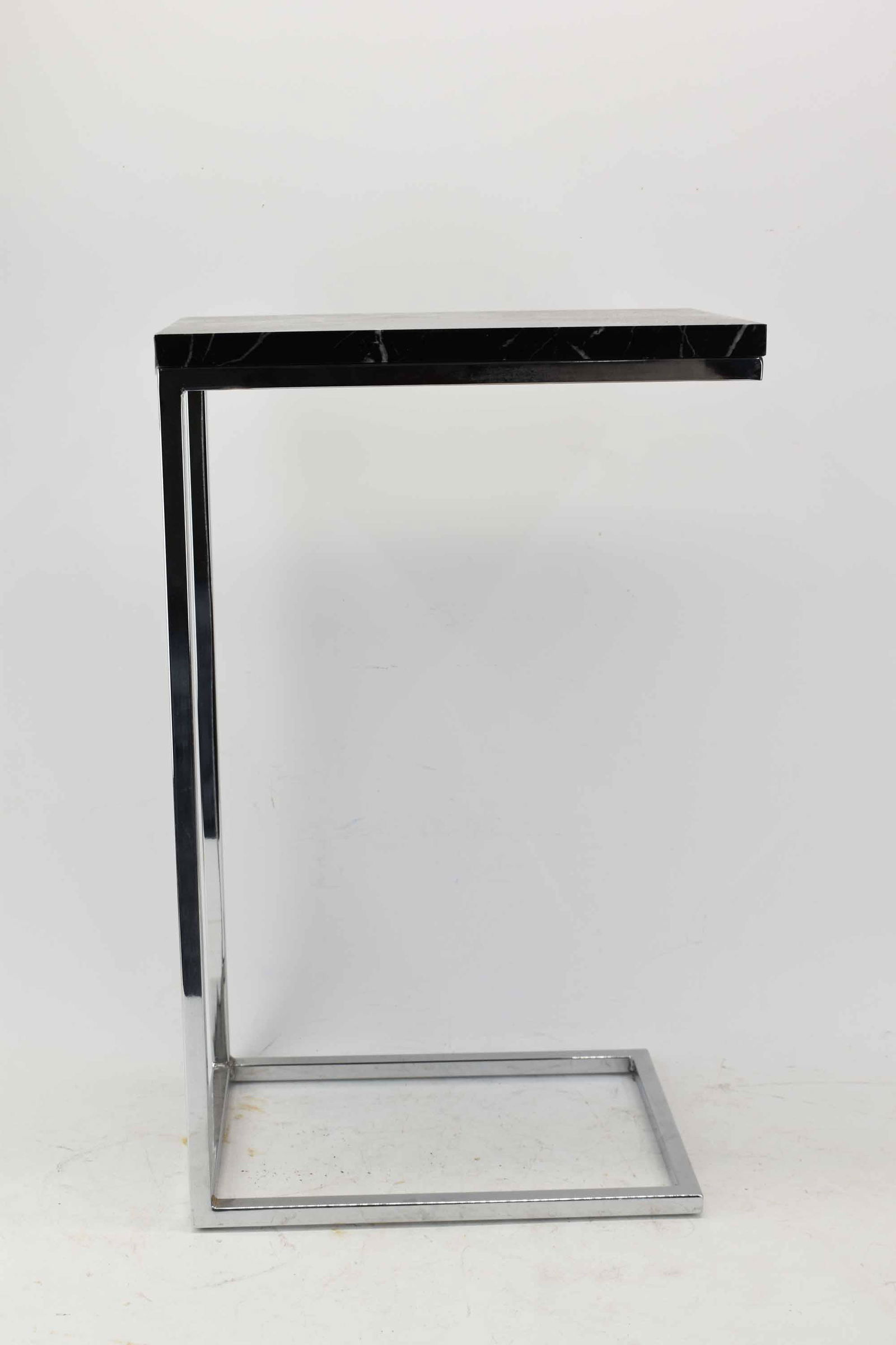 Modern Chrome Drink Table (1 of 3)