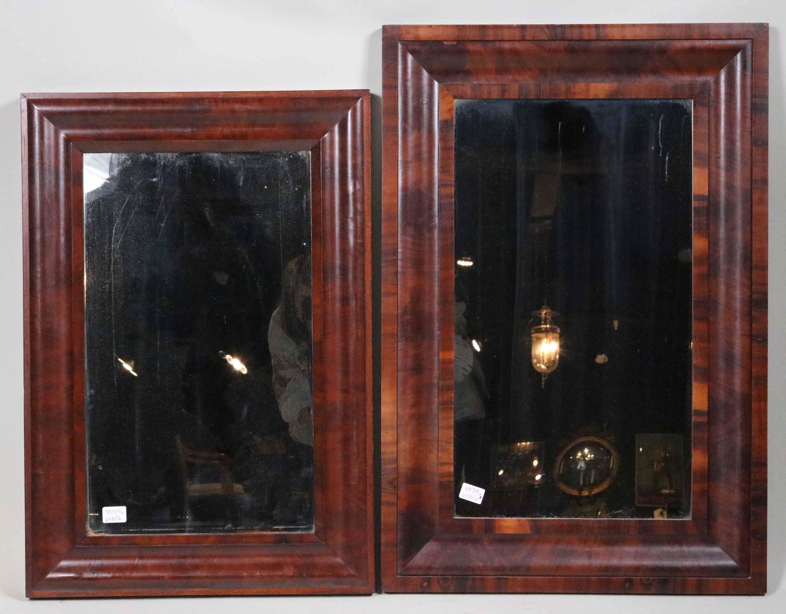 Two Empire Mahogany Pier Mirrors (1 of 7)