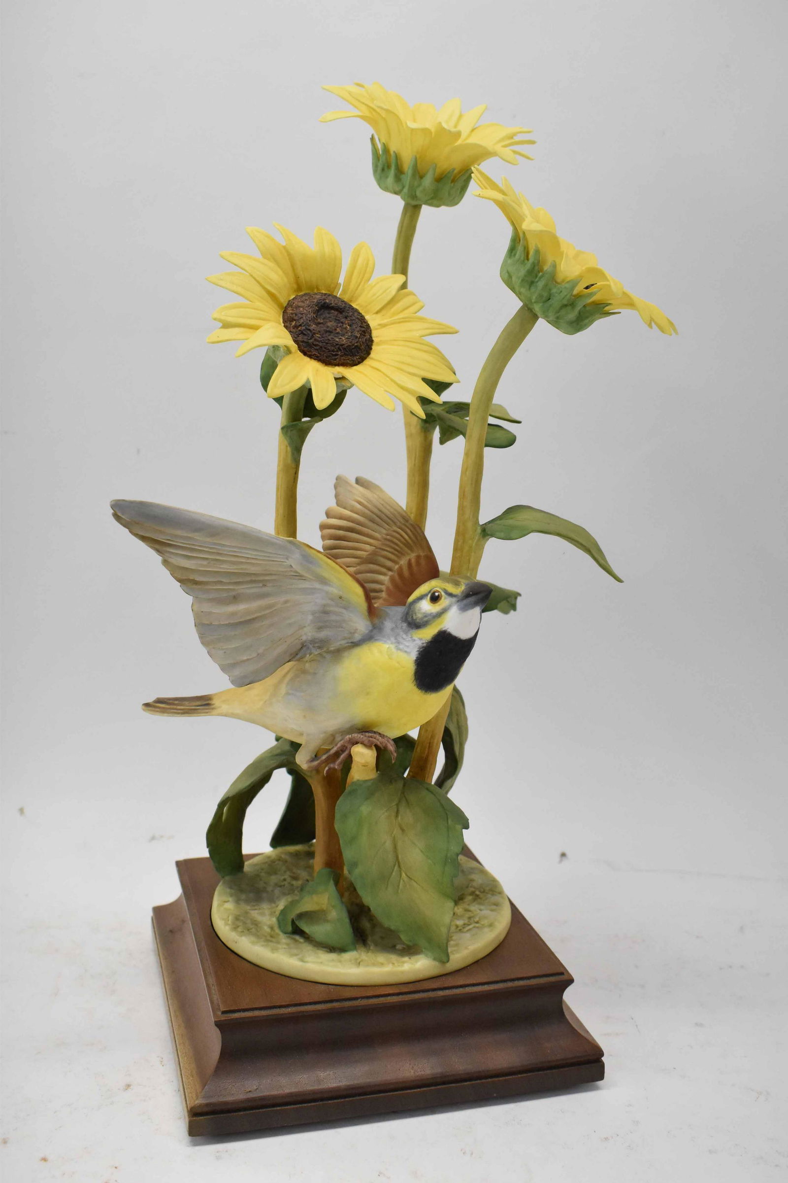 James Alder Dickcissel and Sunflower Porcelain (1 of 9)