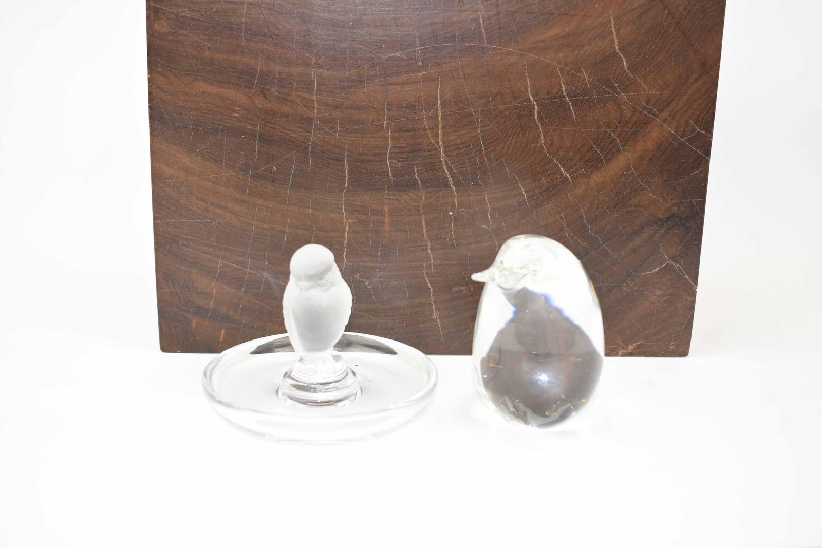 Lalique Crystal Rapace Owl Pin Tray (1 of 5)