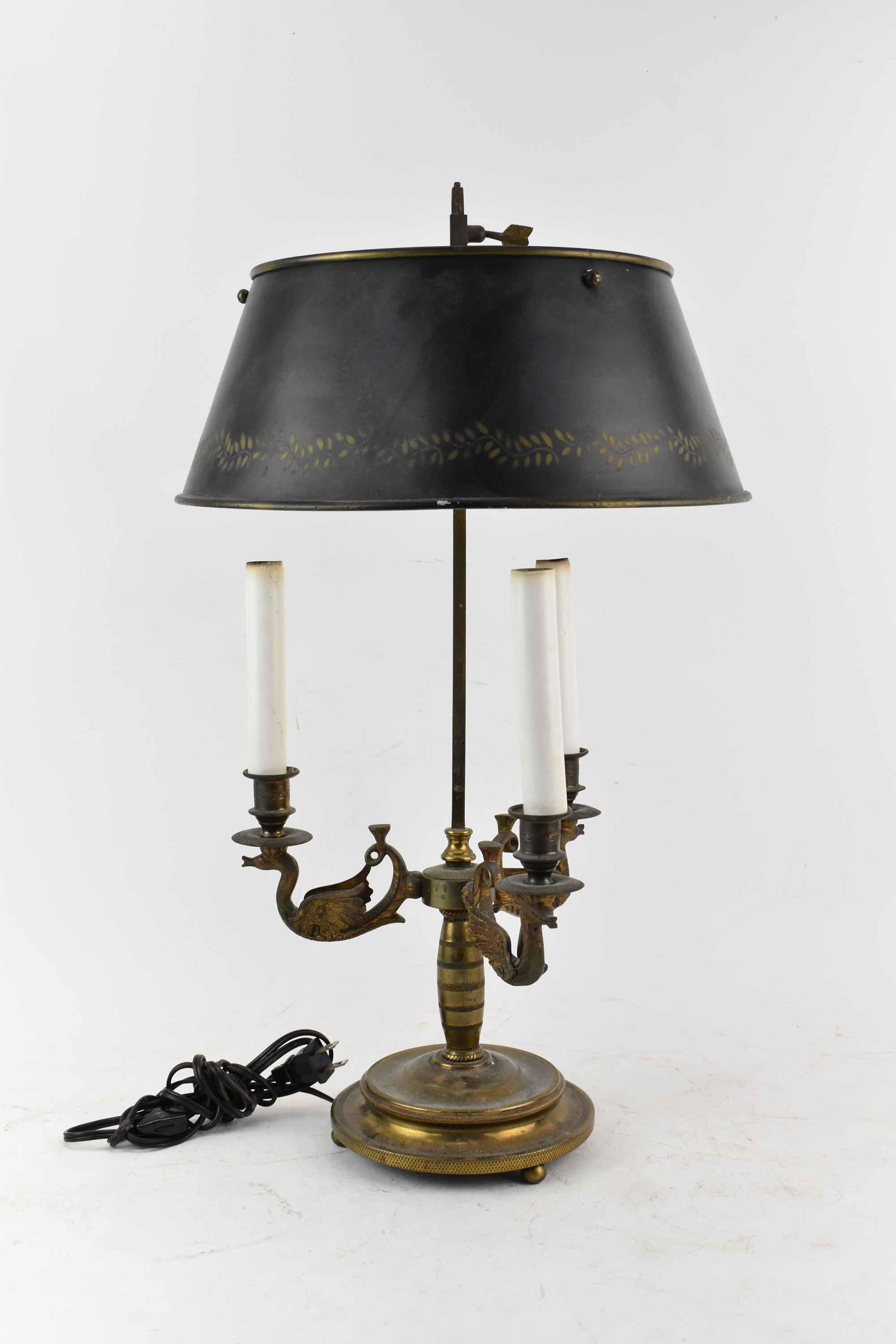 French Empire Style Bouillotte Lamp (1 of 6)