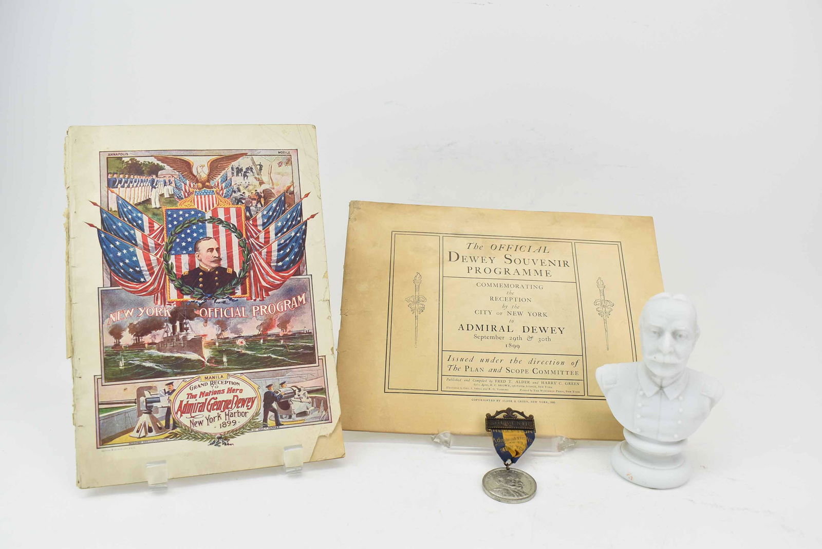 1899 Admiral Dewey NY Reception Medal (1 of 10)