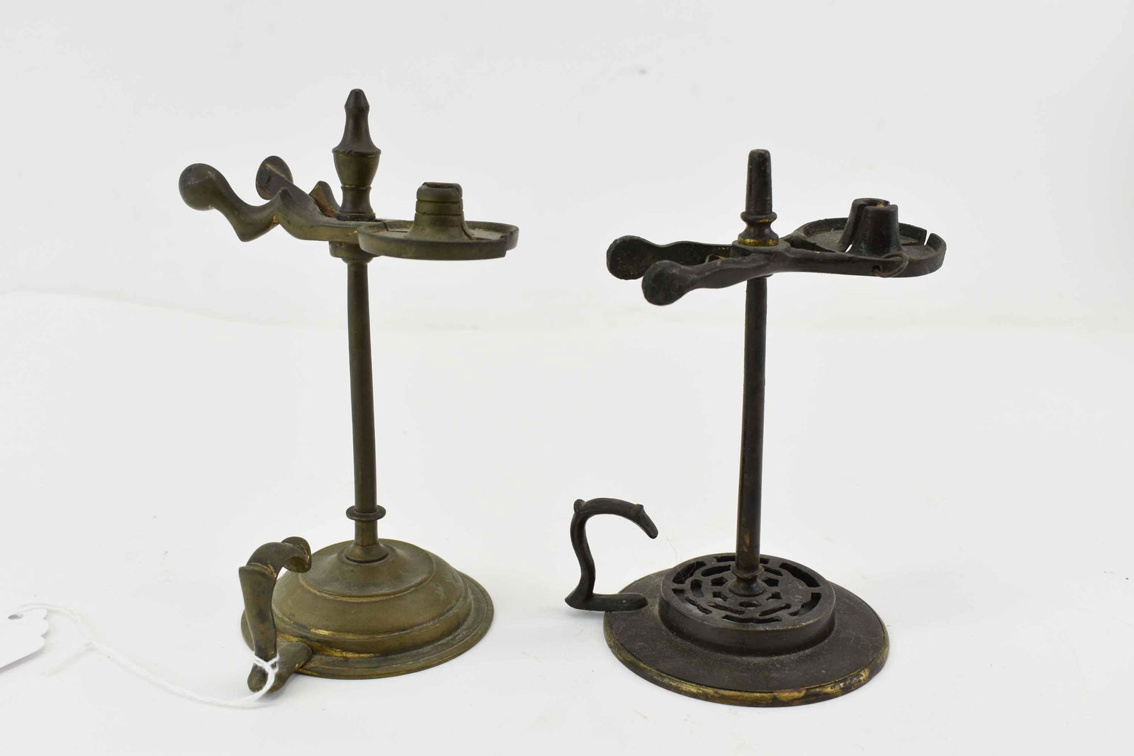 2 Early Brass Candle Jacks (1 of 7)