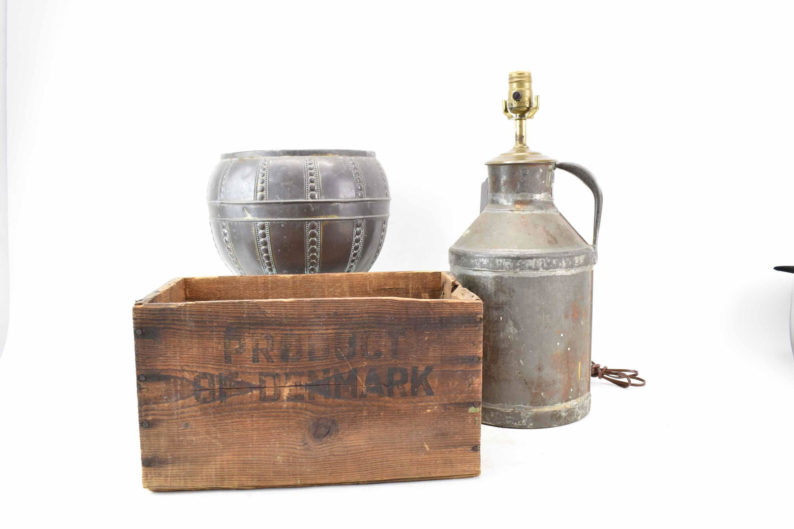 Vintage 8 Qt Steel Milk Can Jug (1 of 9)