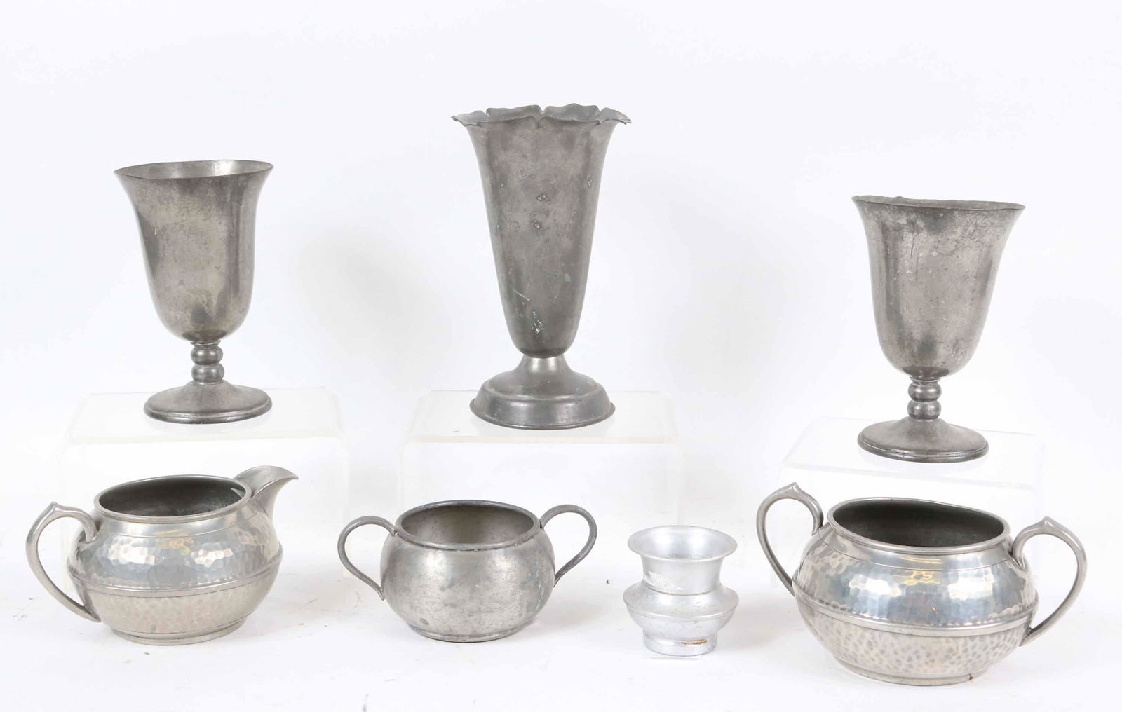Group of Pewter Table Articles (1 of 5)