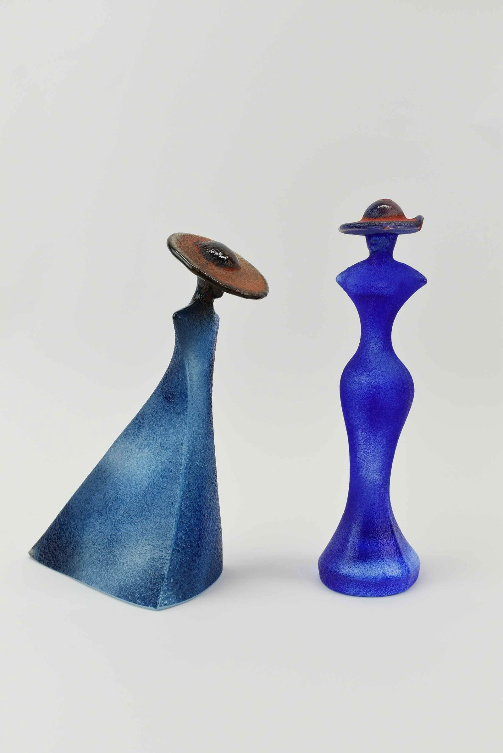 2 Kosta Boda Kjell Engman Glass Figures Signed (1 of 7)